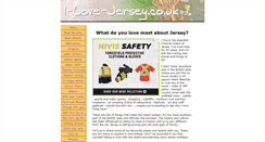 Desktop Screenshot of i-love-jersey.co.uk